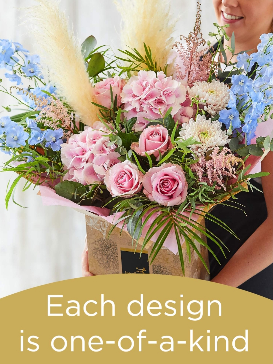 Exquisite Handtied Bouquet Made With Seasonal Flowers product image