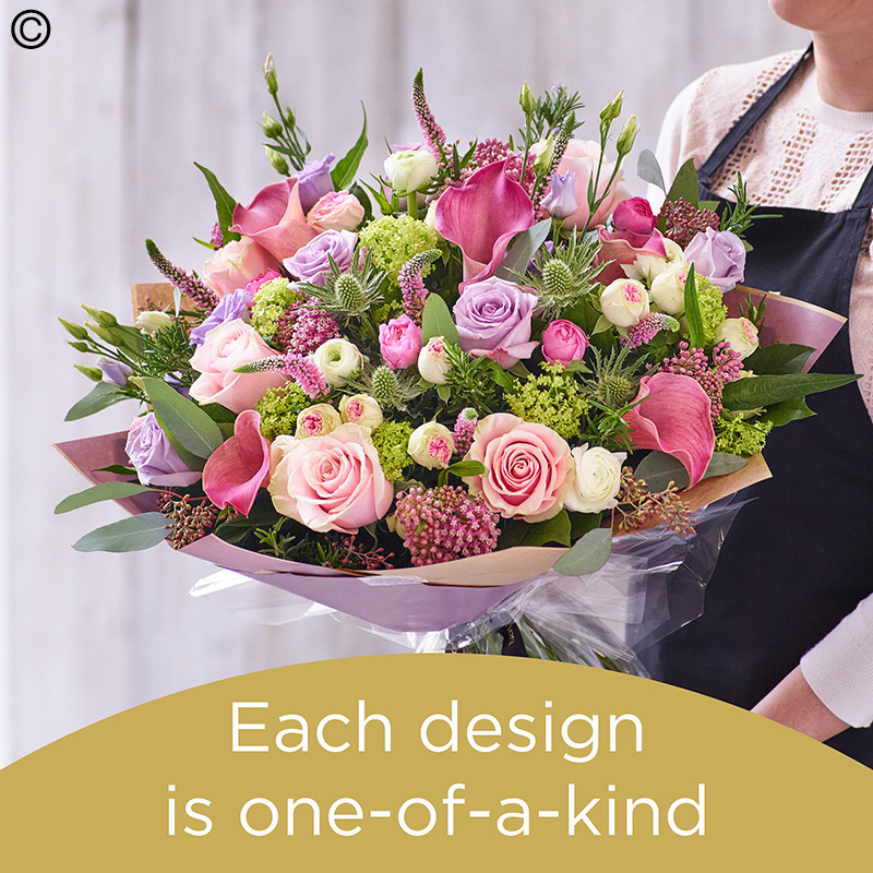 Soft Colour Florist Choice Hand Tie product image