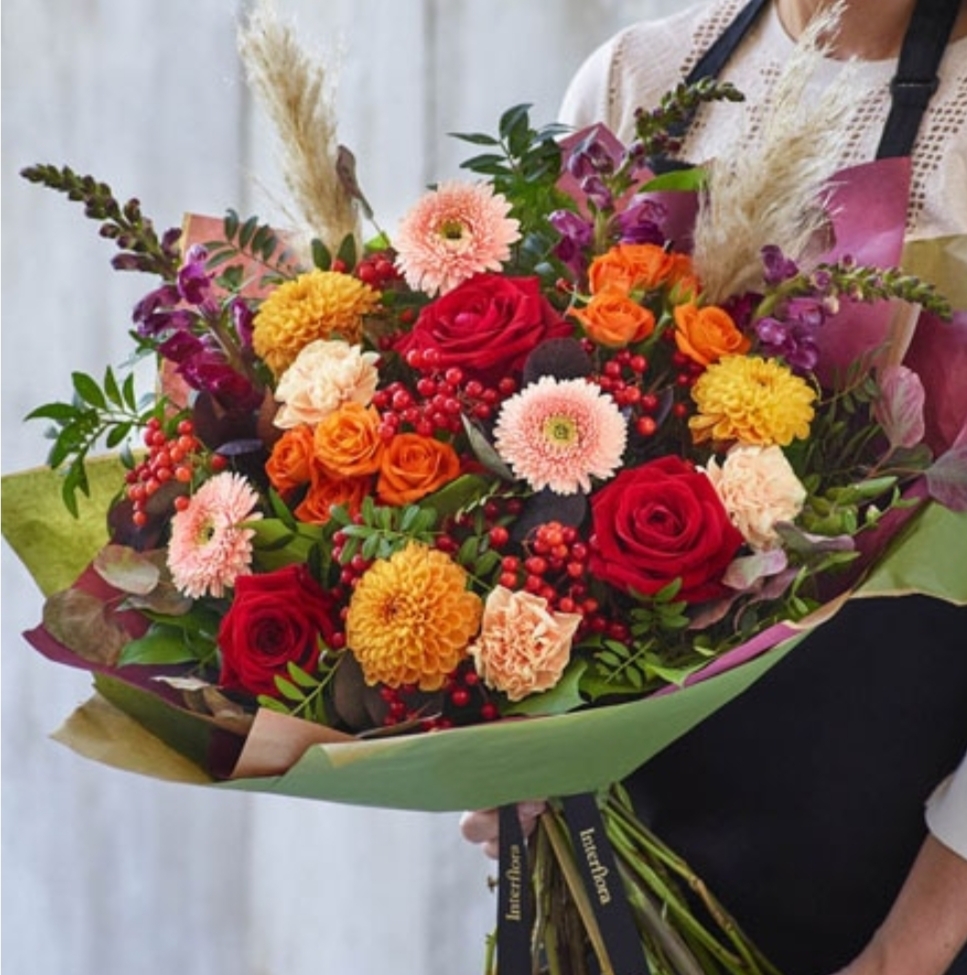 Autumn Spice Hand Tied - Florist Choice product image