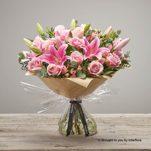 Extra Large Pink Pop Hand-tied product image