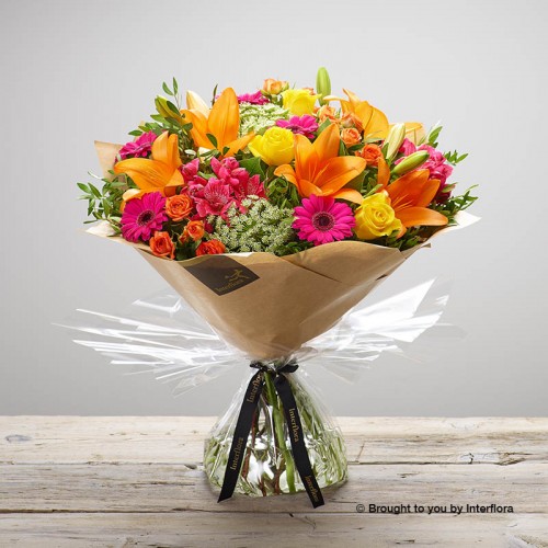 Large Flaming Fiesta Hand-tied product image