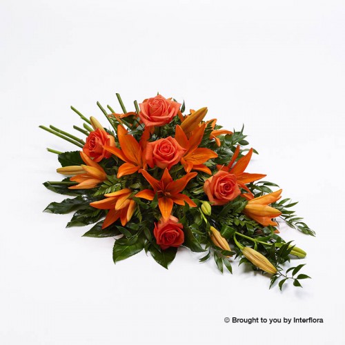 Rose and Lily Spray - Orange product image