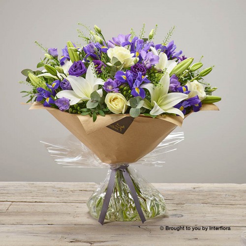 Extra Large Purple Comfort Hand-tied product image