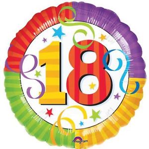 Number 18 - Balloon product image