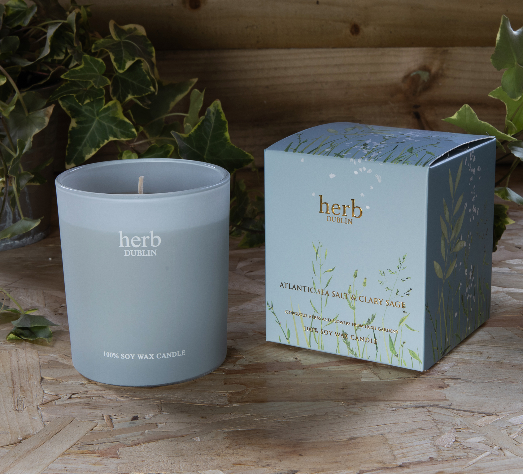 Herb Atlantic Sea Salt Boxed Candle product image
