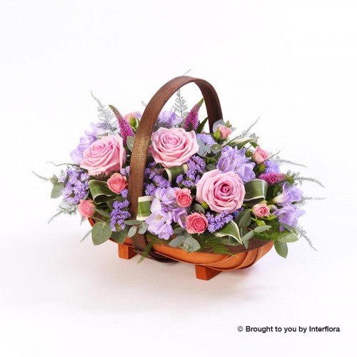 Mixed Basket - Pink and Lilac product image
