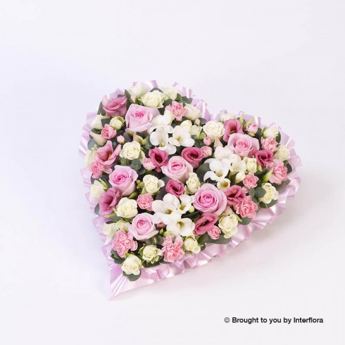 Pastel Heart - Pink and White product image