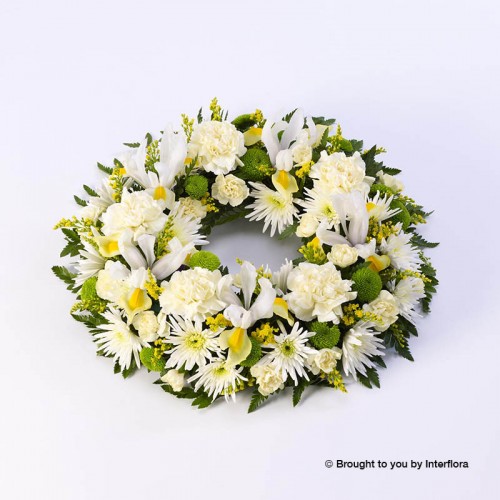 Classic Wreath - Yellow and Cream product image