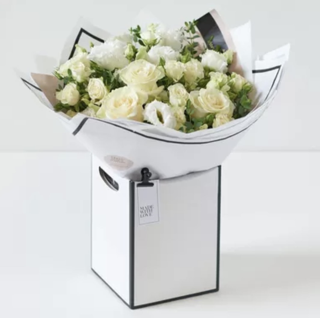 White Handcrafted Bouquet product image
